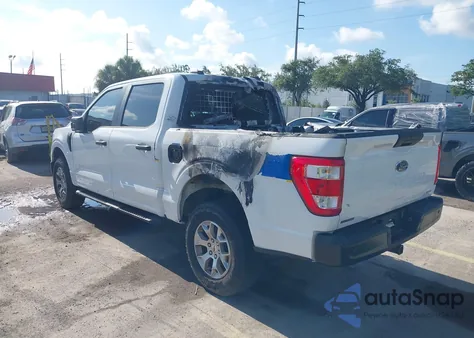 2023 Ford F150 Police Responder z USA, uszkodzony, nr VIN 1FTFW1P89PKF87744